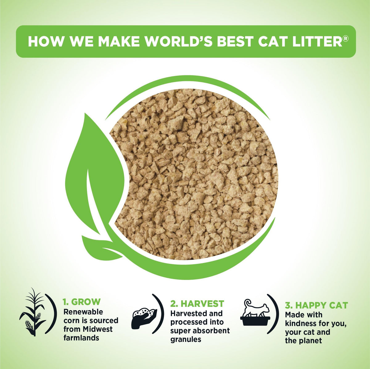 Unscented Odor Control 15 lb Cat Litter T90978