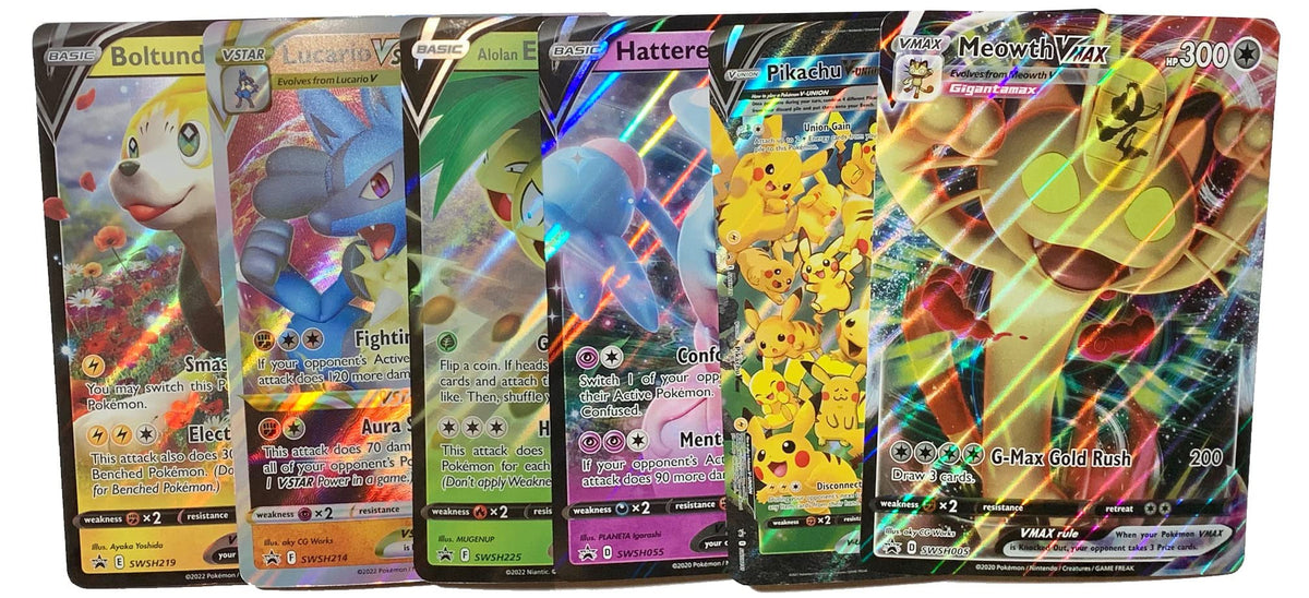 Pokemon Jumbo Card Lot x6 M9243
