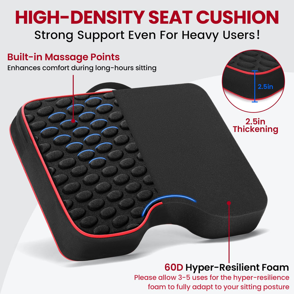 Portable Bleacher Seats with Massage Dots L762
