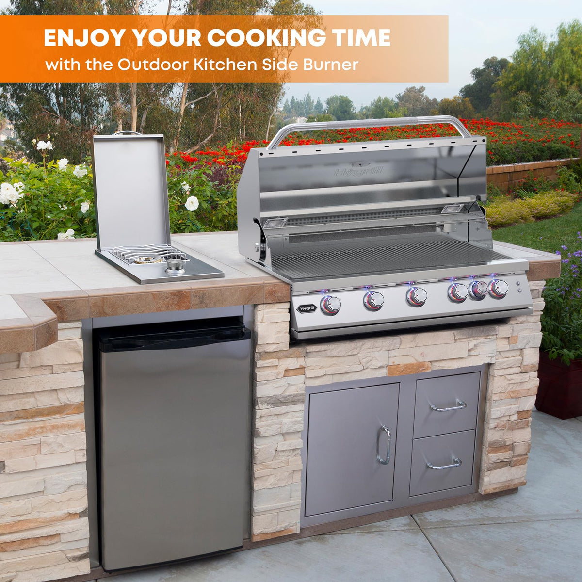 Built-In Propane Gas Side Burner Y331534