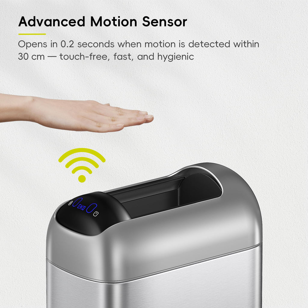 10L Stainless Steel Sensor Trash Can W561