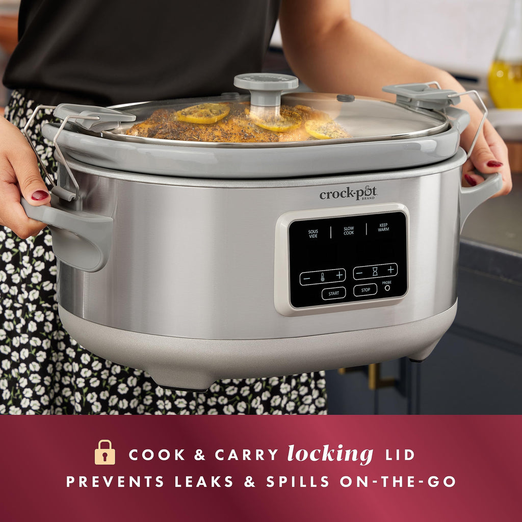 7-Quart Slow Cooker with Sous Vide Function S163