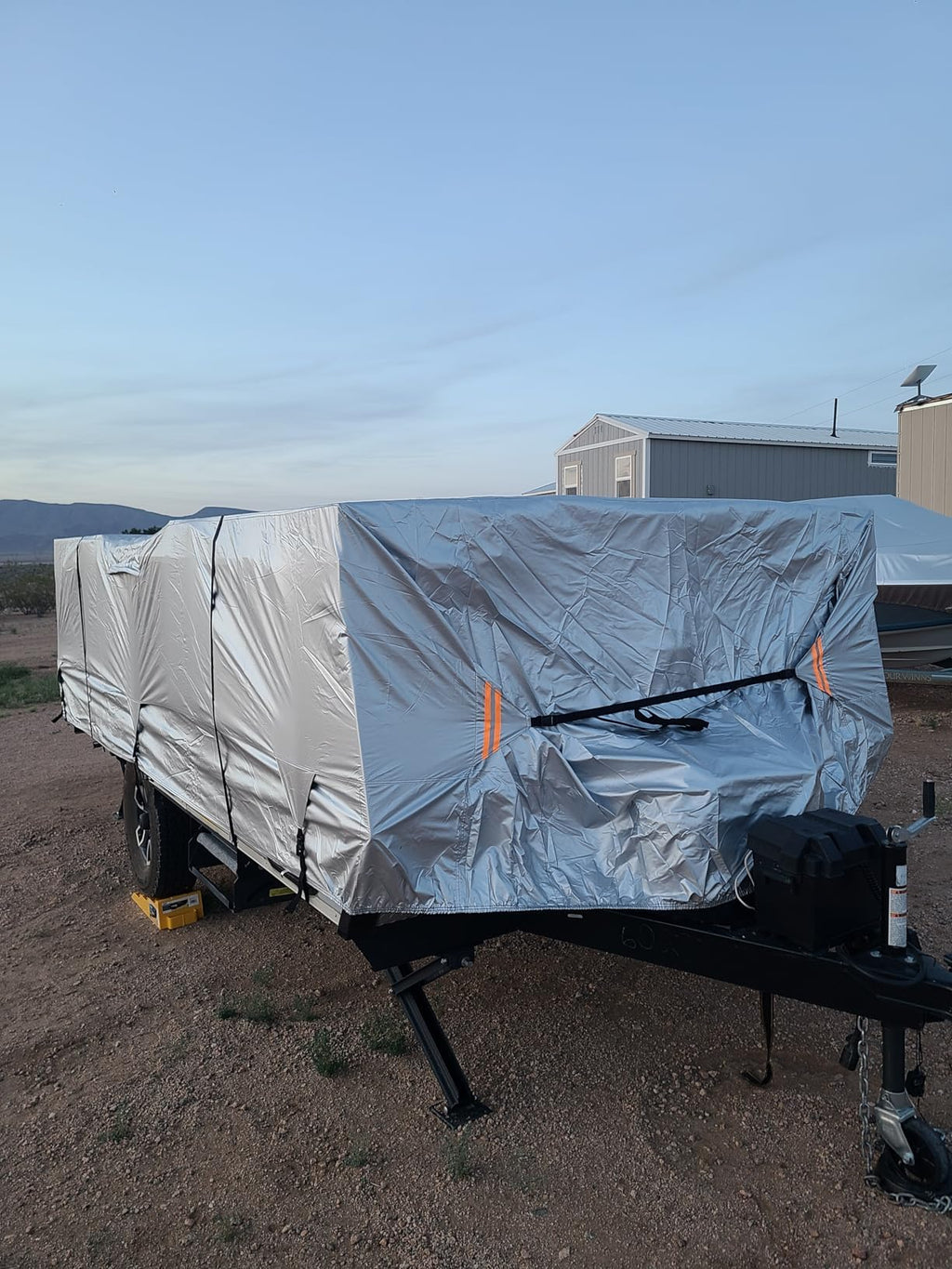 14'-16' Waterproof Oxford Fabric Camper Cover F98131