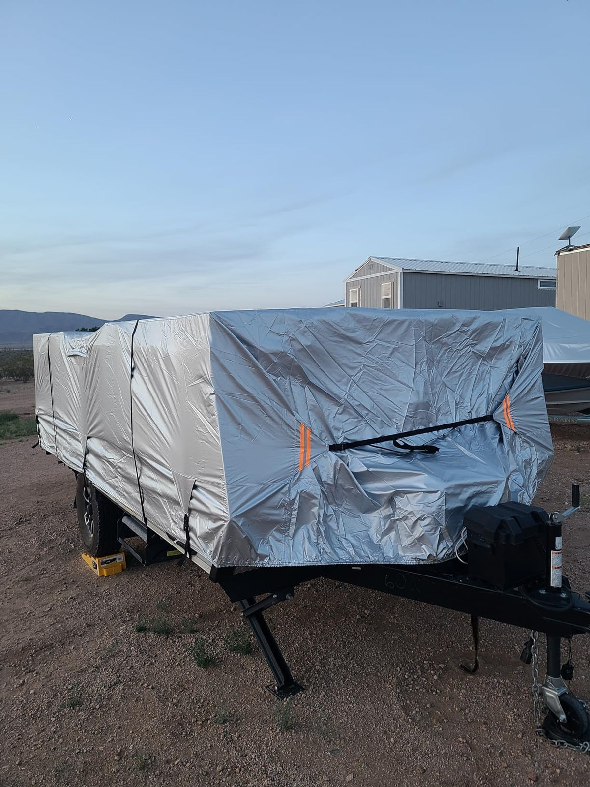 14'-16' Waterproof Oxford Fabric Camper Cover F98131