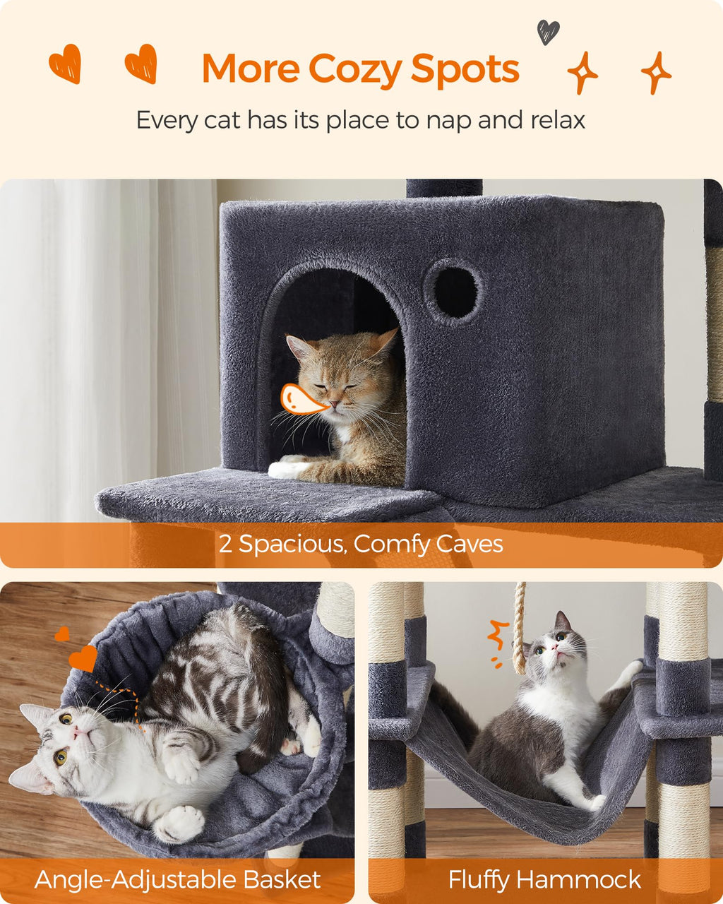 81.1-Inch Multi-Level Cat Tree Z24186