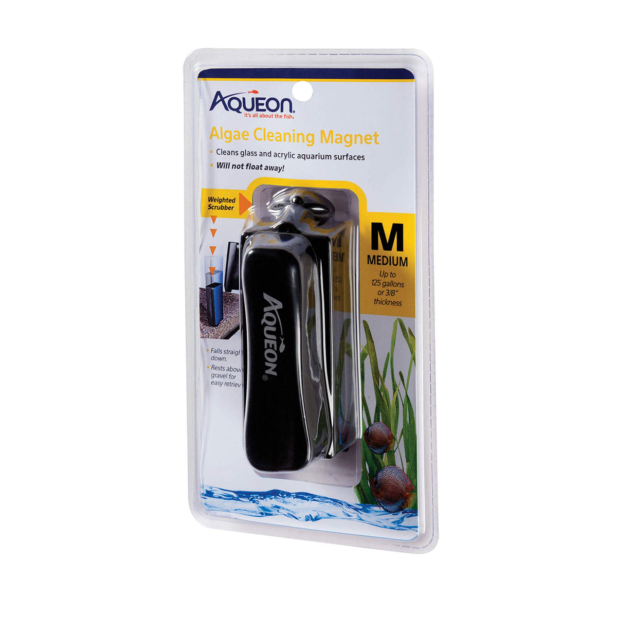 Aquarium Algae Scraper Magnetic Glass Cleaner Y551