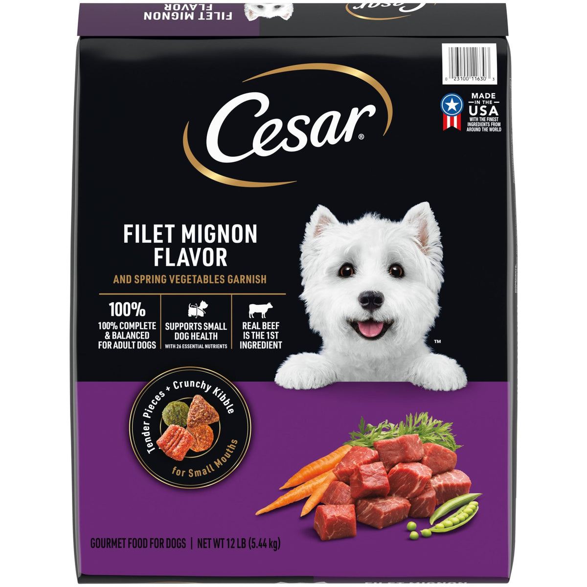 Small Breed Dry Dog Food 12 lb Z2120