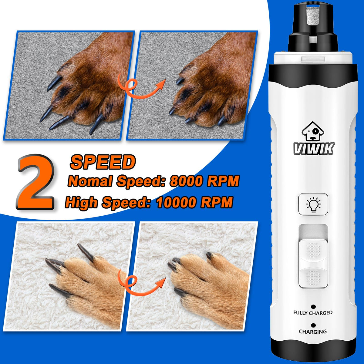 Dog Nail Trimmers with Light I551351