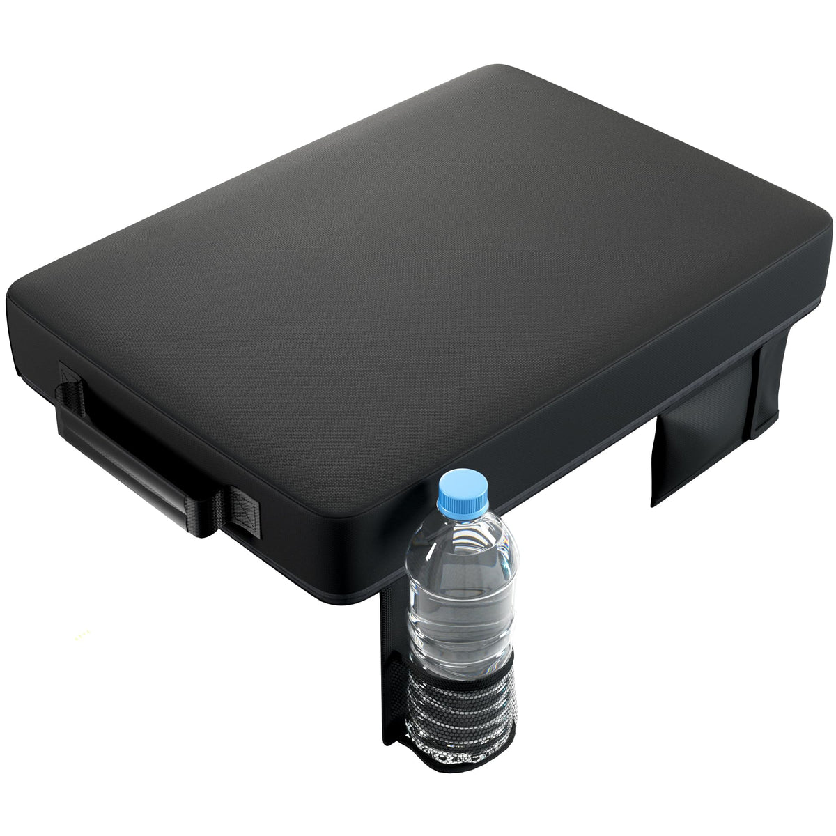Portable Extra Thick Stadium Seat Cushion with Cup Holder I49313