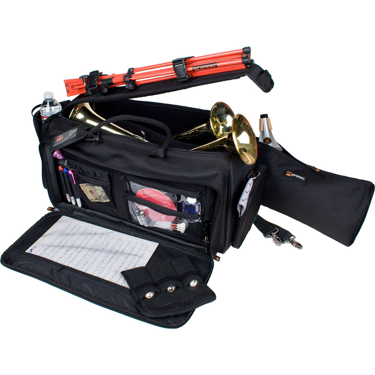 Triple Horn Gig Bag with Removable Mute Storage Bag U933