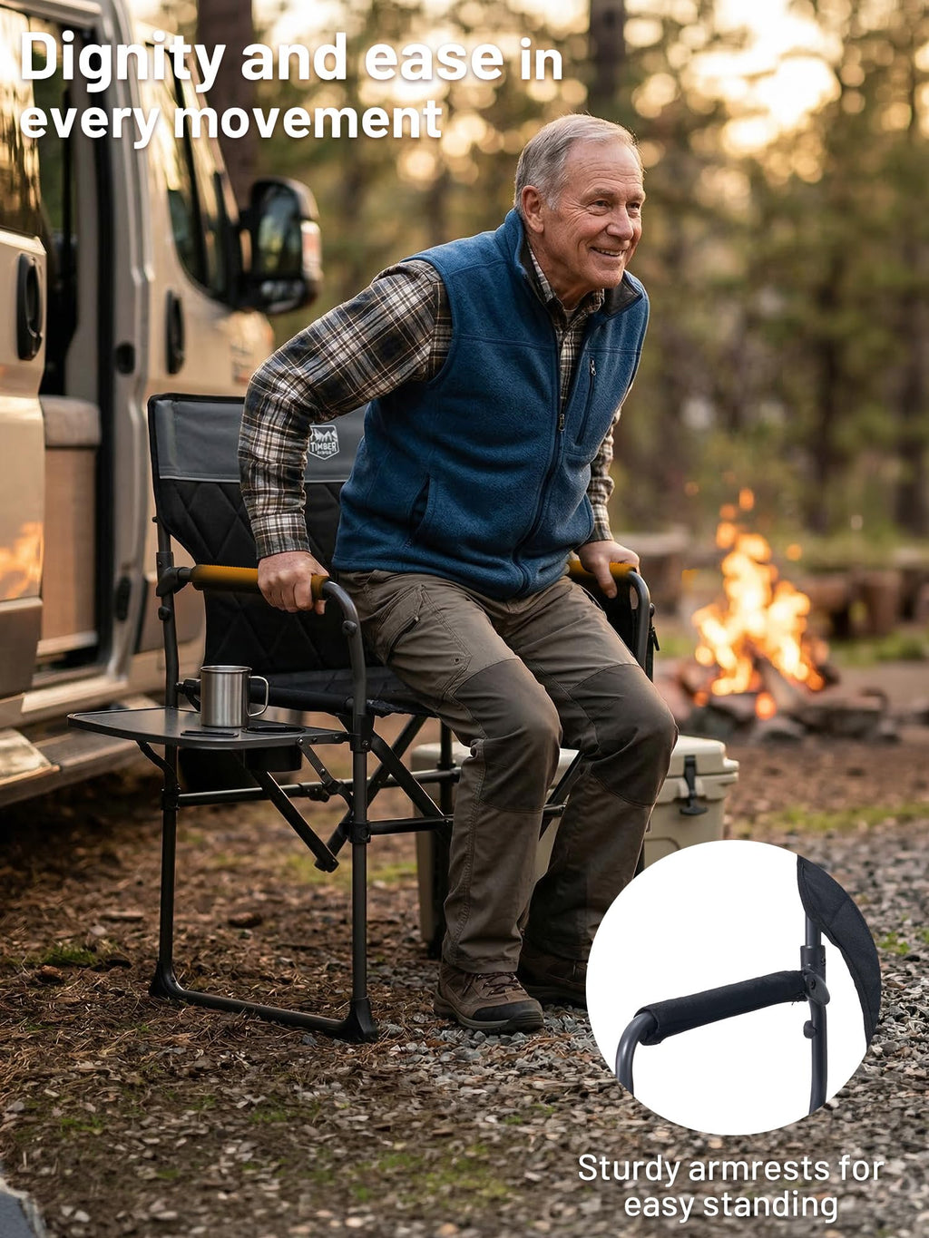Heavy Duty Camping Chair E804699