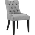 Tufted Upholstered Fabric Parsons Dining Chair with Foam Padding Y8160