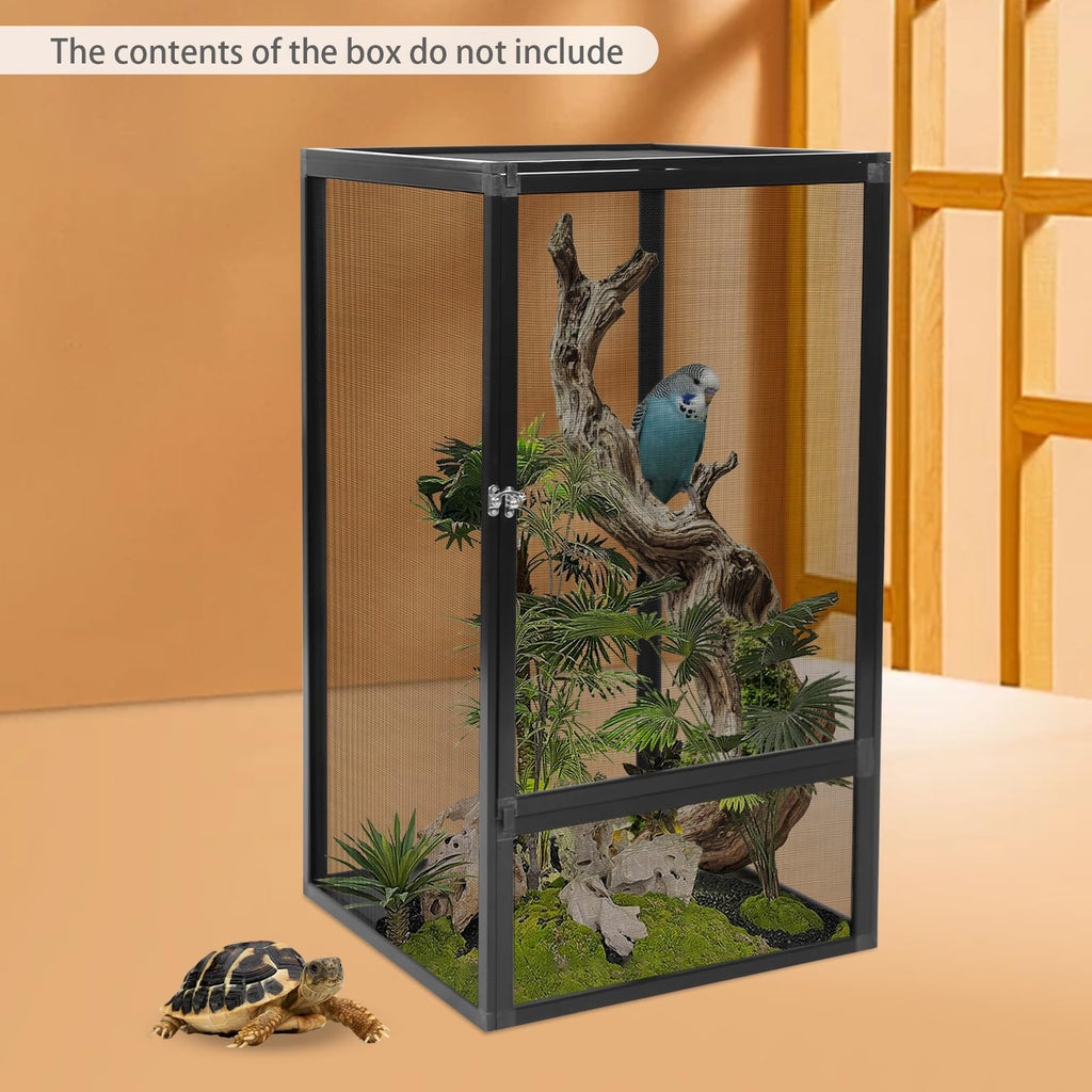 Reptile Mesh Cage Screen Terrarium Enclosure I628
