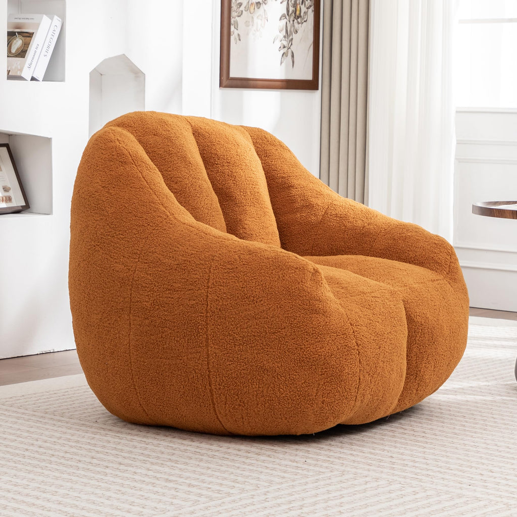 Yellow Memory Foam Bean Bag Chair C6282