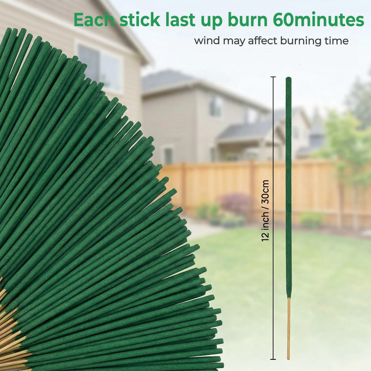 Mosquito Repellent Incense Sticks 180 Count Q100528