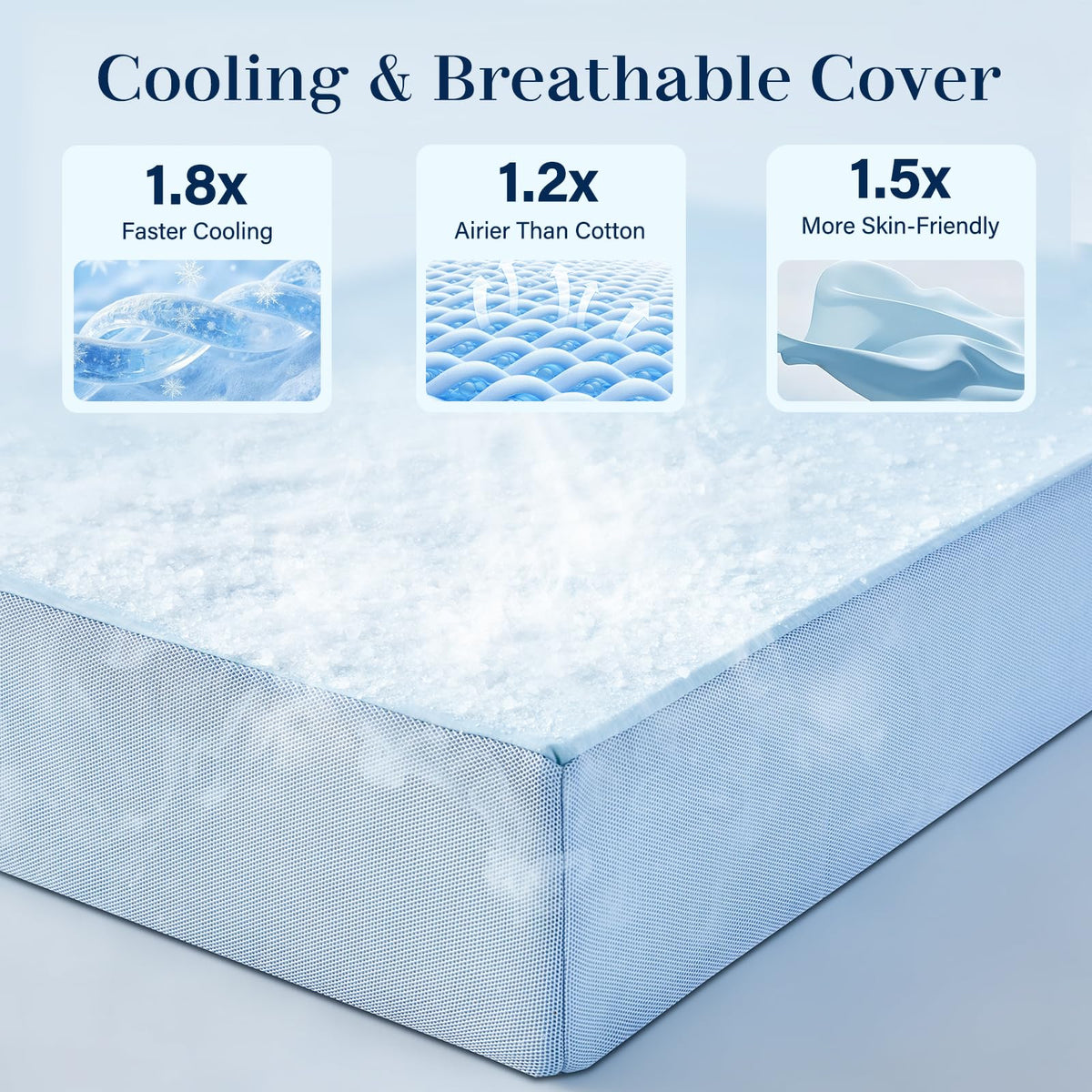 6 Inch Cooling Memory Foam Folding Mattress X39792