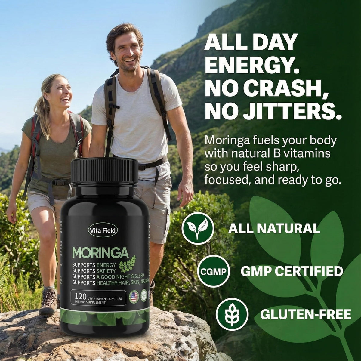 Moringa Capsules 1000mg M1413