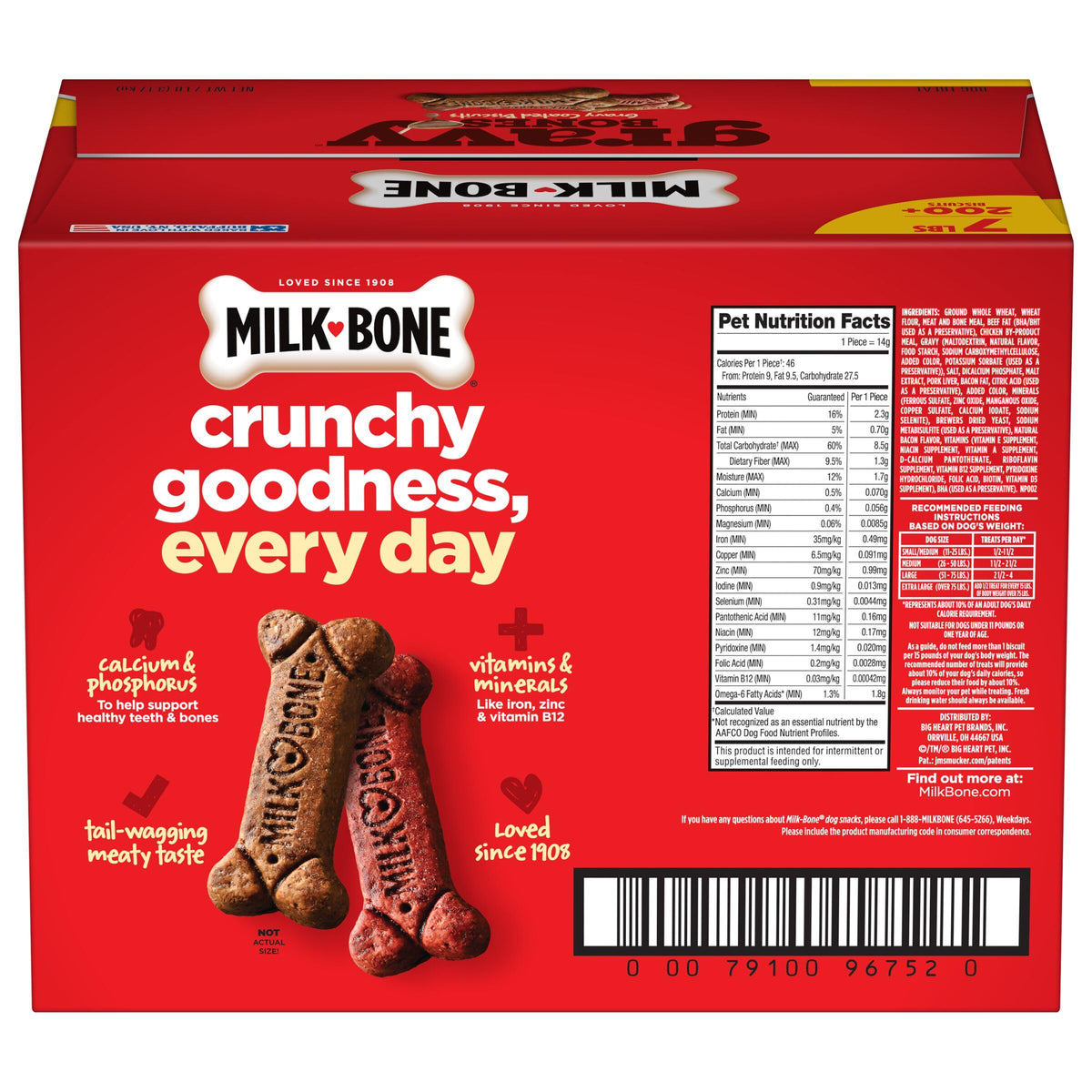 Gravy Coated Small Dog Biscuits T313100