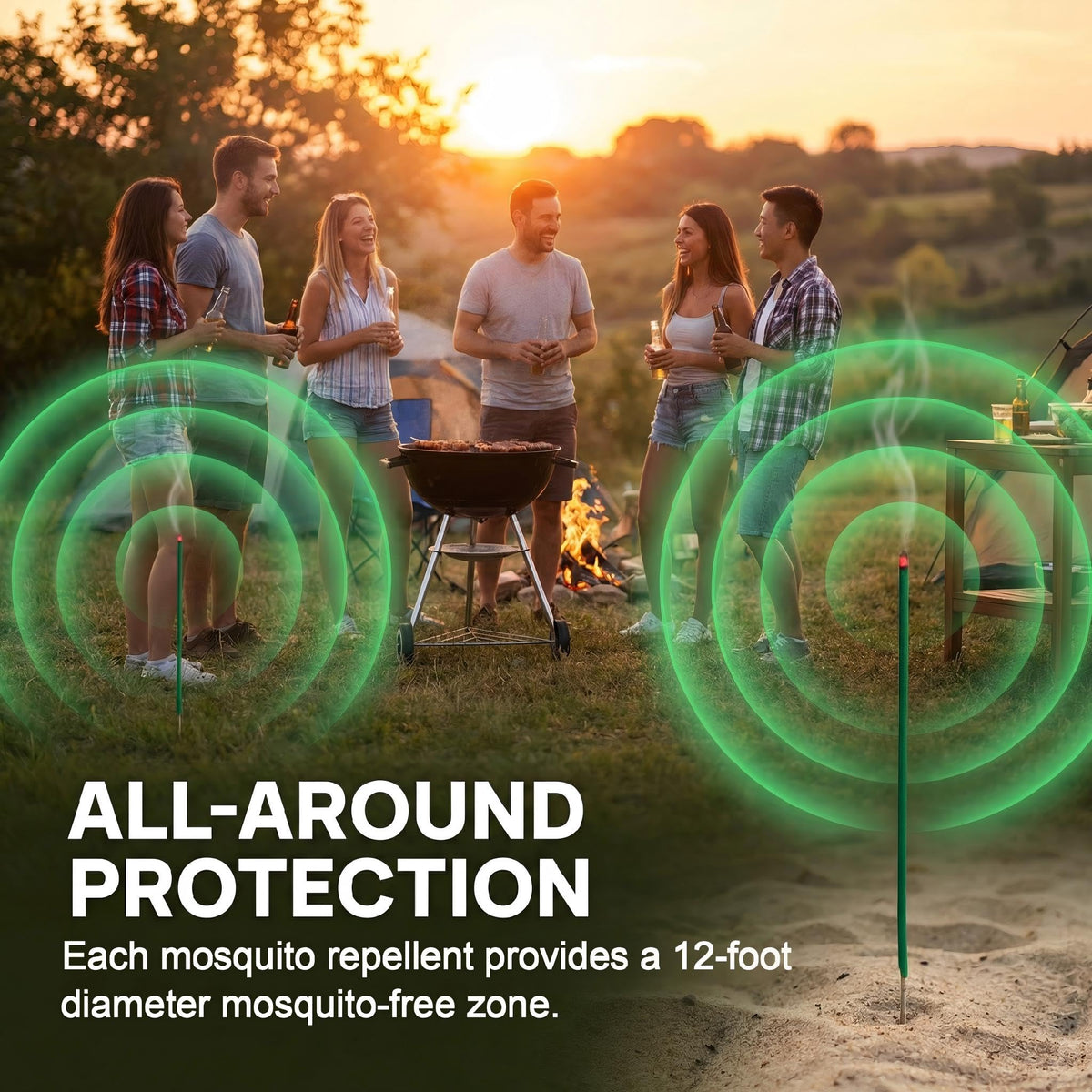 Mosquito Repellent Incense Sticks 180 Count Q100528