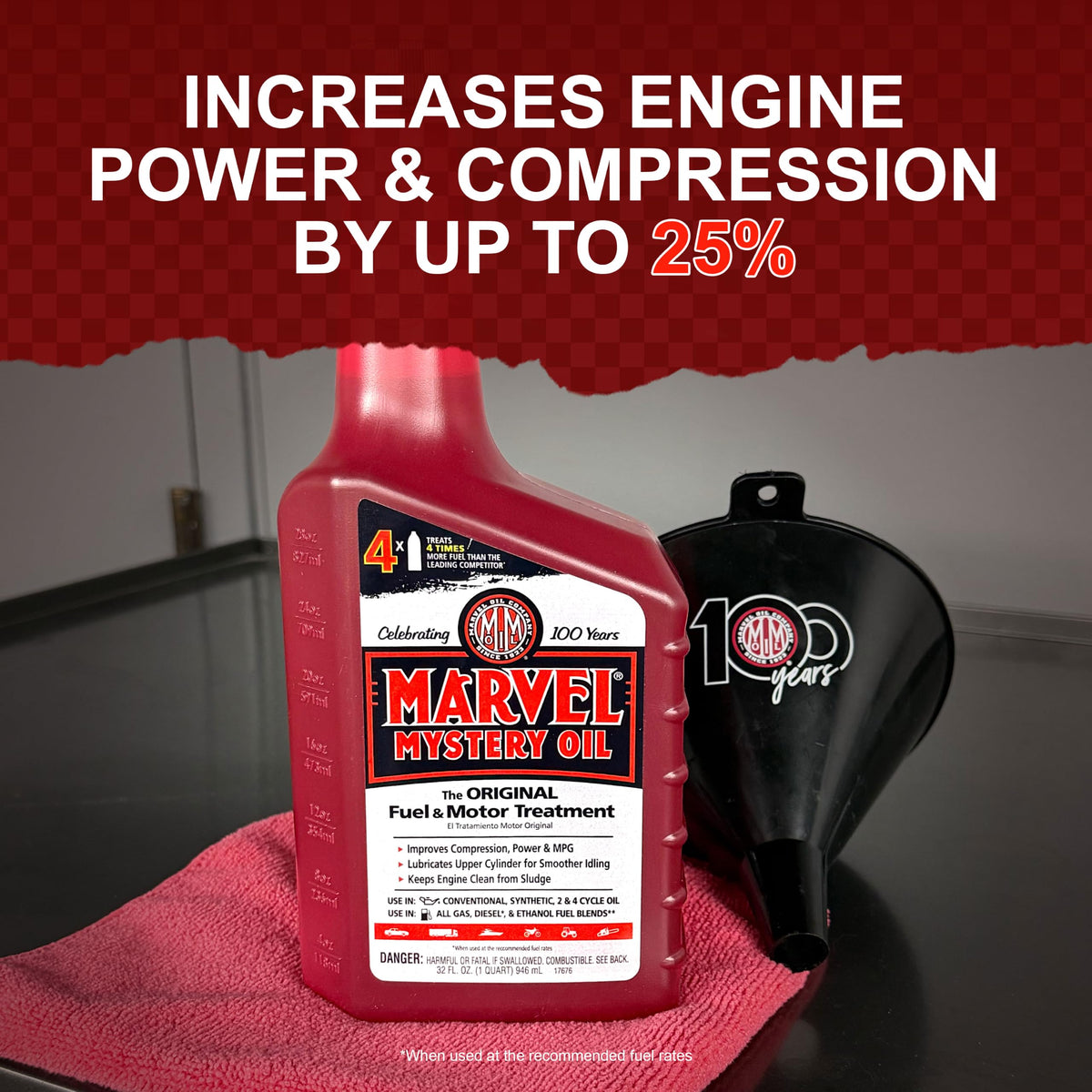 Motor Oil Treatment 16 oz Pack of 2 R194370