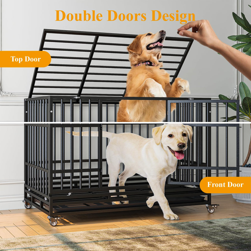 48 Inch Heavy Duty Dog Crates H478