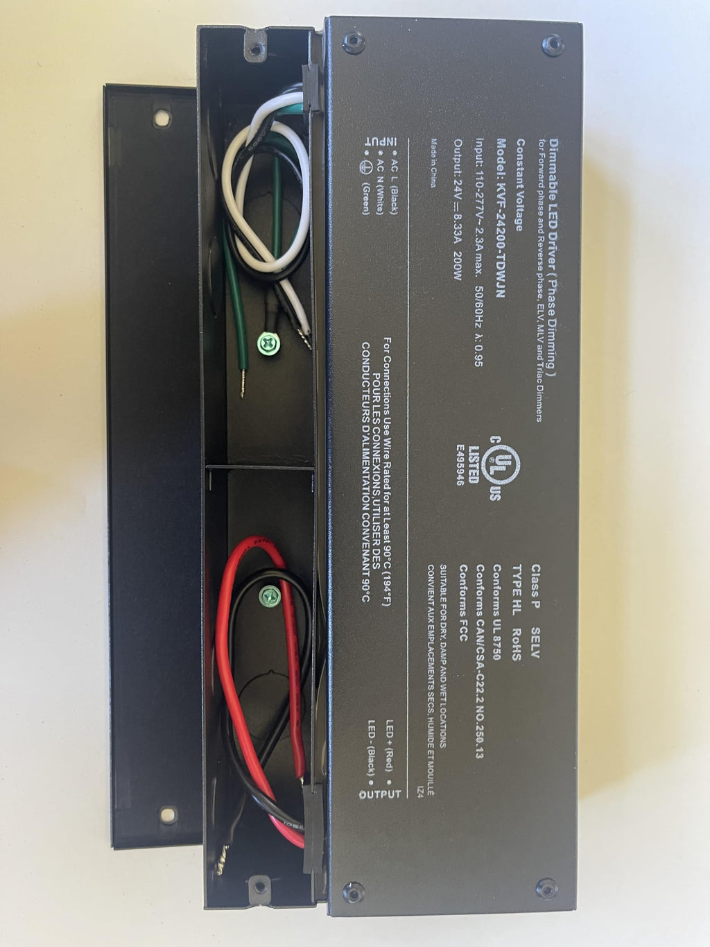 200W 24V Dimmable LED Transformer Q551