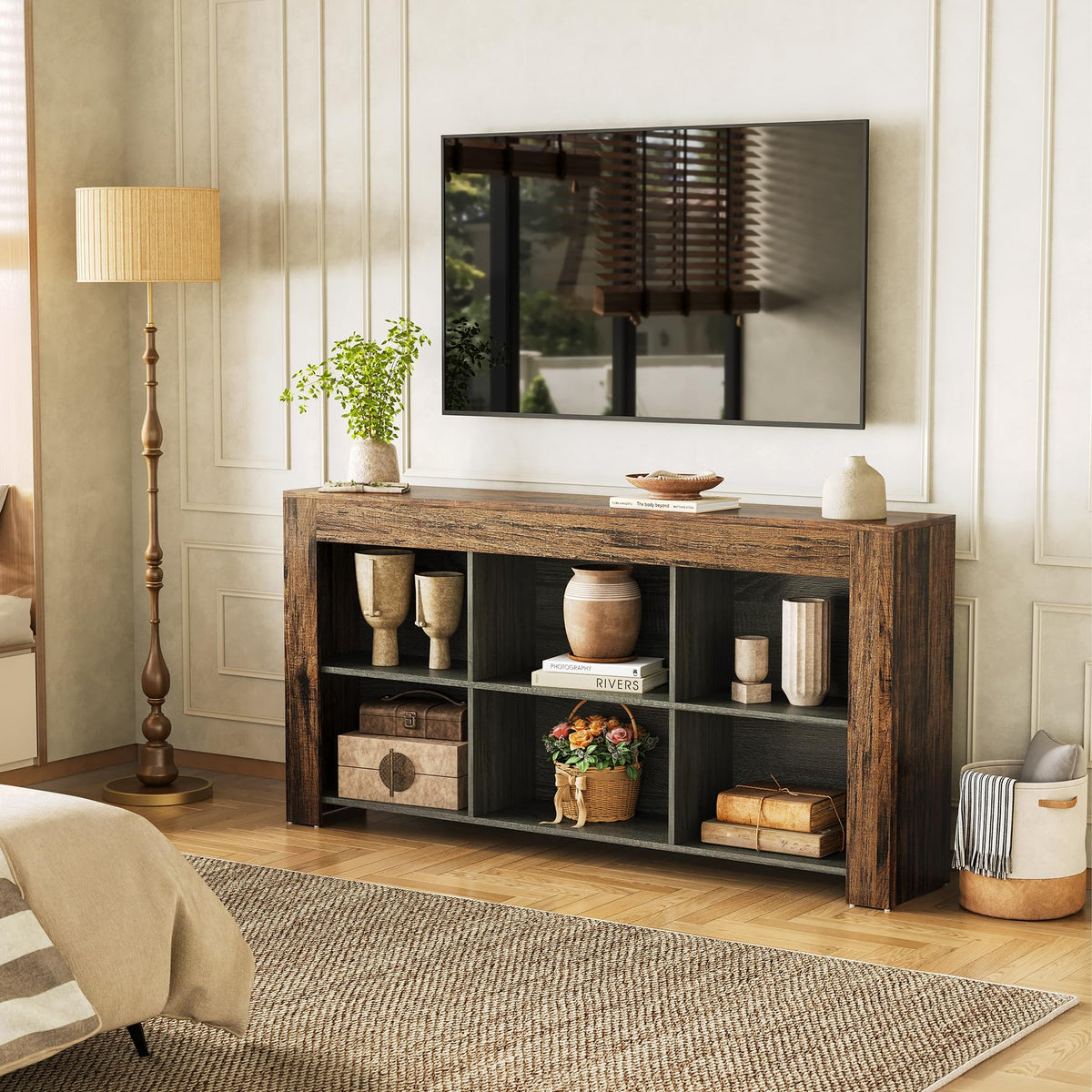 63-Inch TV Stand with Storage P2159