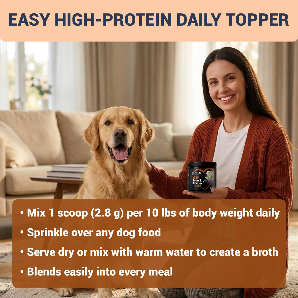 Beef Bone Broth for Dogs H462