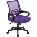 Purple Adjustable Swivel Mesh Office Chair B54582