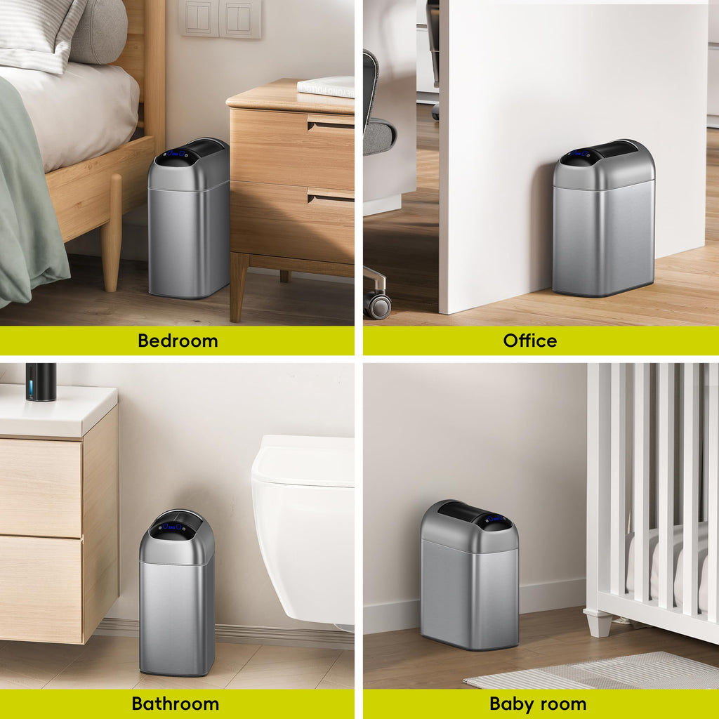 10L Stainless Steel Sensor Trash Can W561