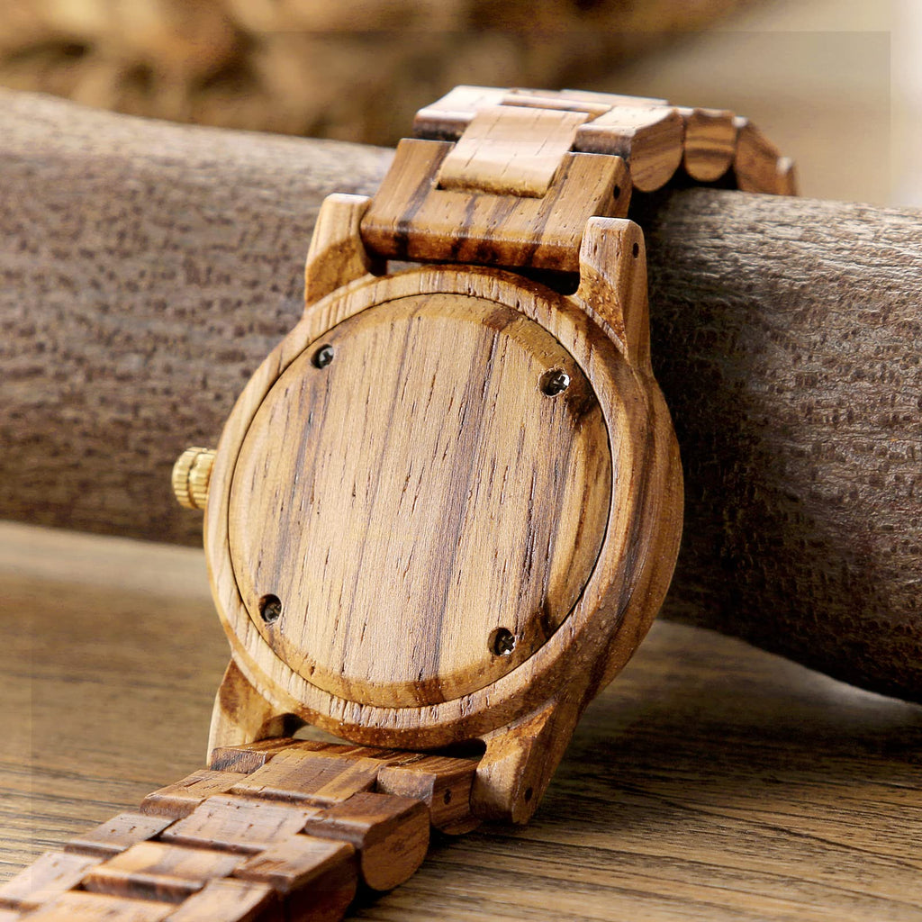 Natural Handmade Wood Watch K48673