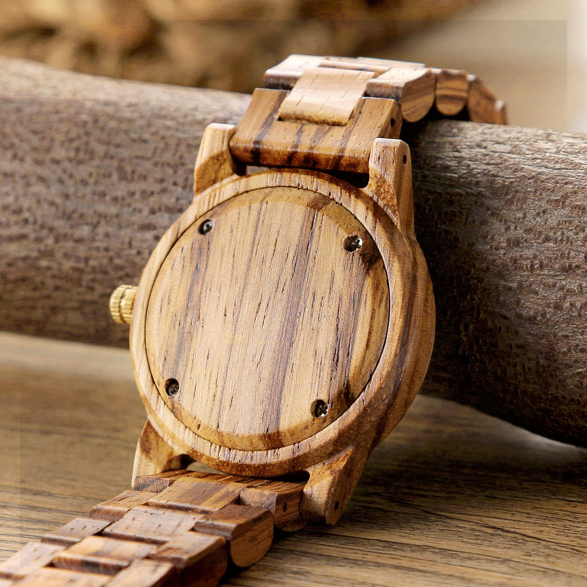 Natural Handmade Wood Watch K48673