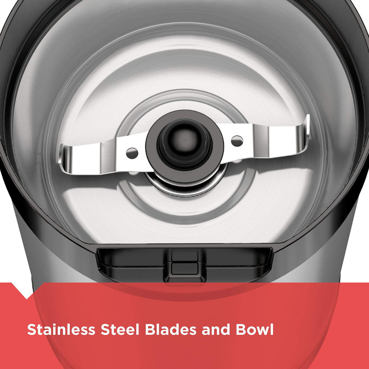 One-Touch Coffee & Spice Grinder with Stainless Steel Blades M889