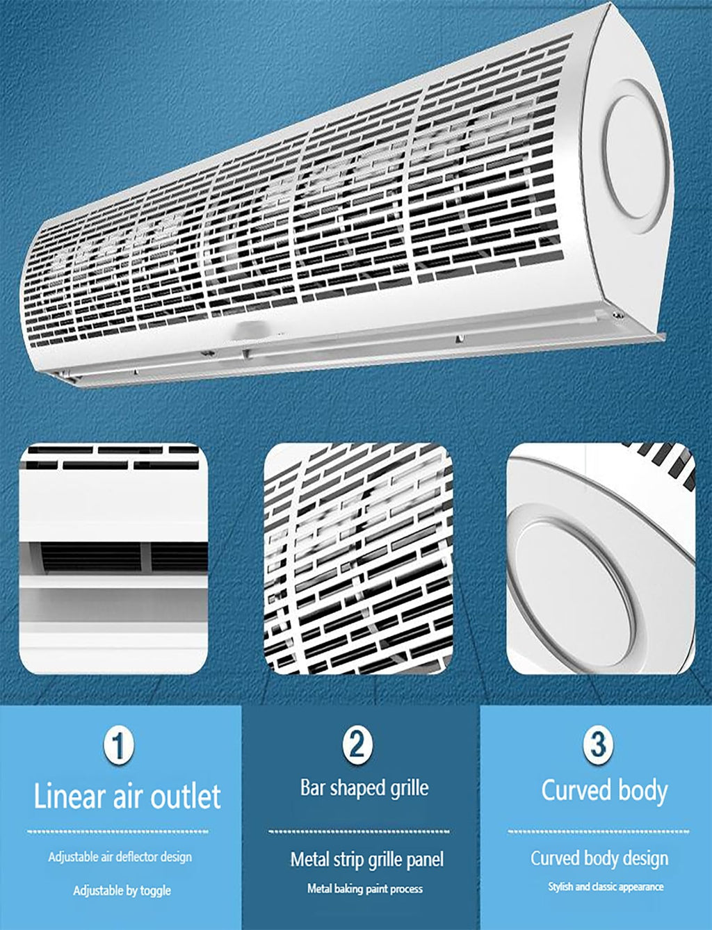 Remote Control Commercial Air Curtain Blower 150cm P688507