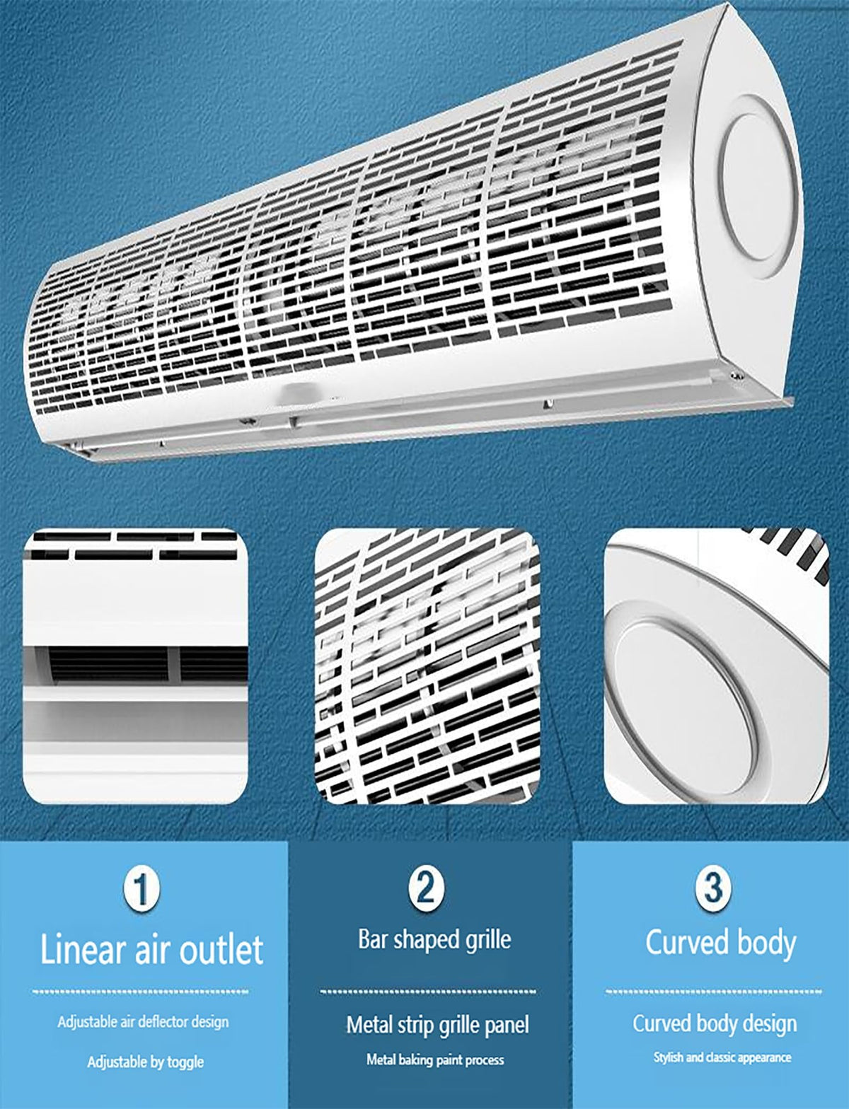 Remote Control Commercial Air Curtain Blower 150cm P688507