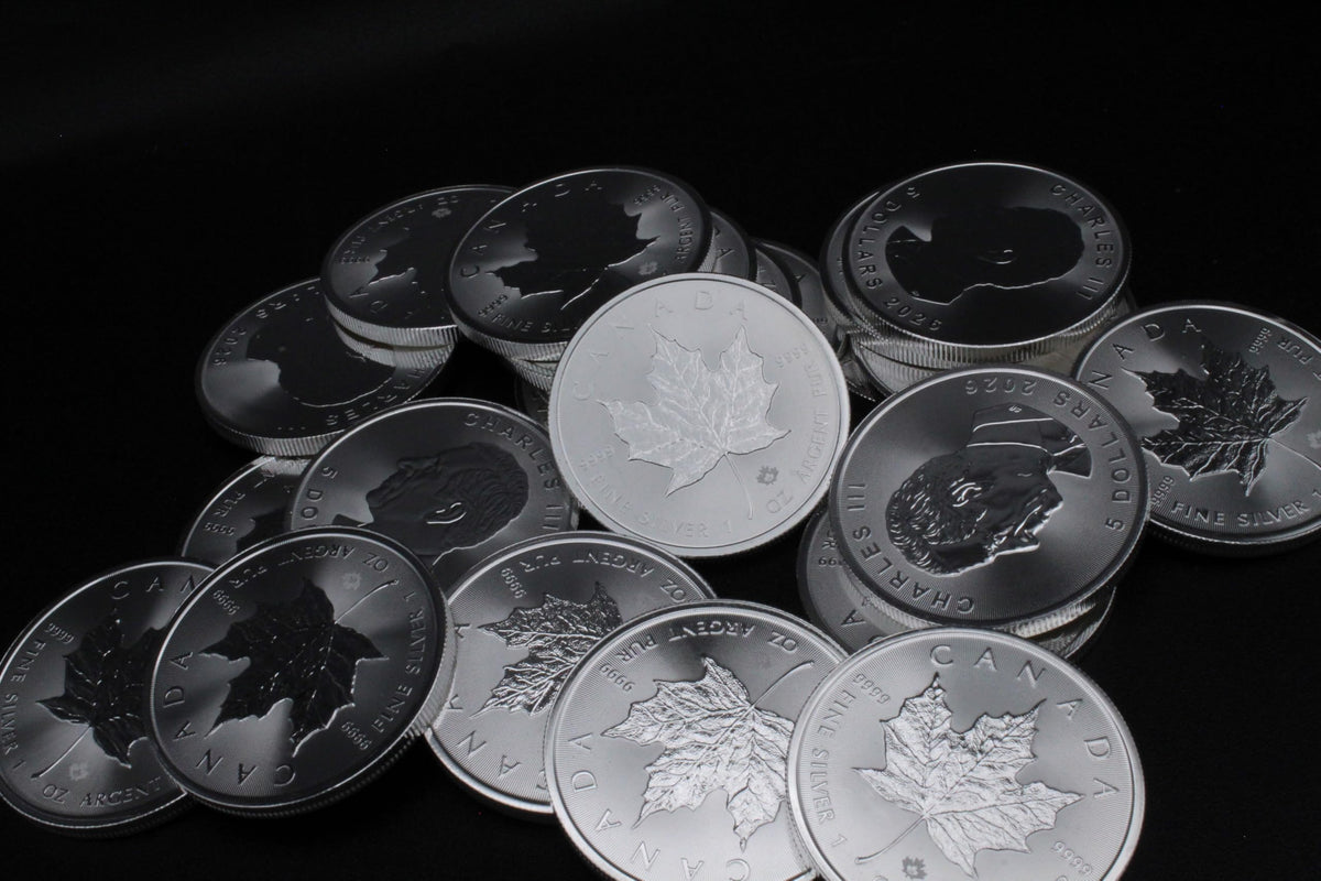1 oz Canadian Maple Leaf Silver Coin P7188
