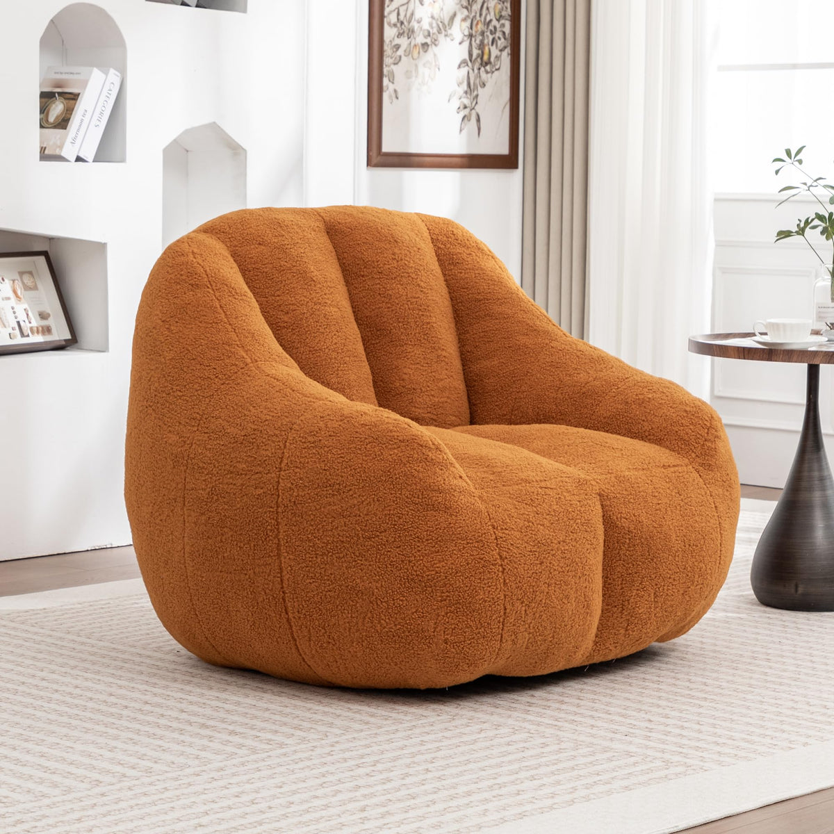 Yellow Memory Foam Bean Bag Chair C6282