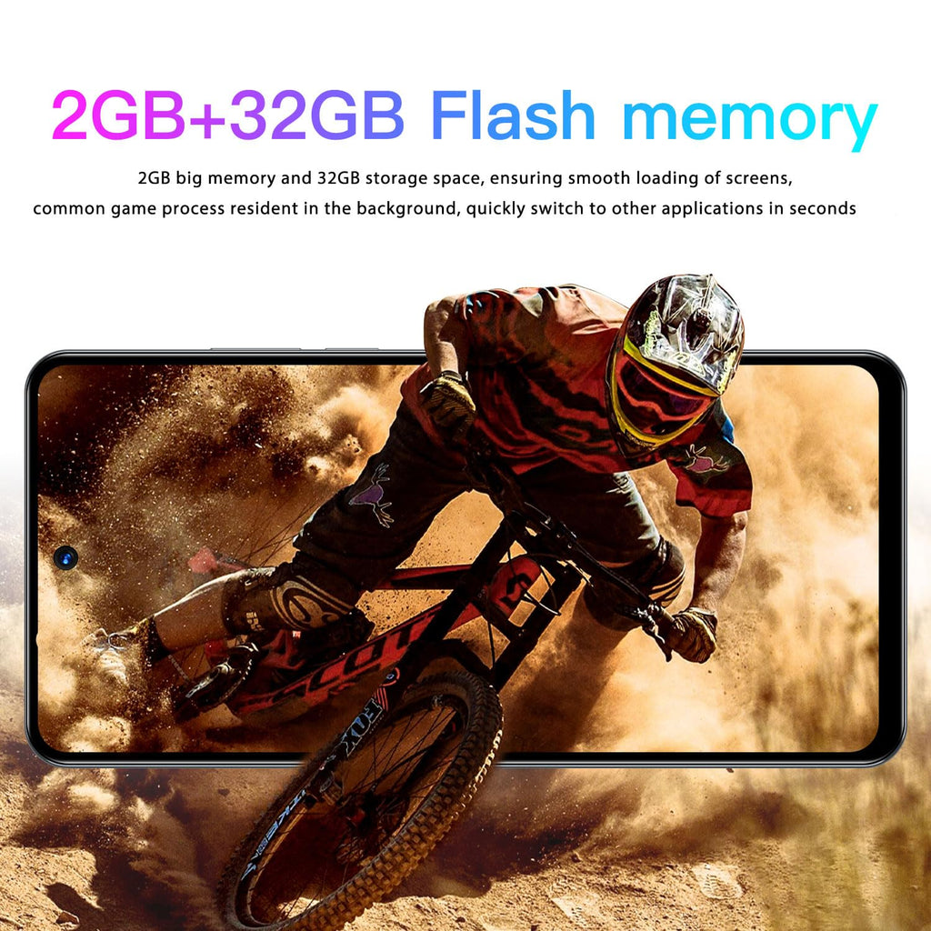 Unlocked Smartphone 6.56 inch HD Display 2GB RAM 32GB ROM Dual SIM Android Phone I192298