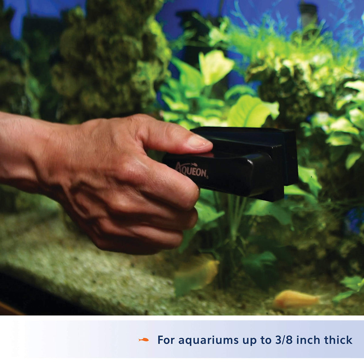 Aquarium Algae Scraper Magnetic Glass Cleaner Y551