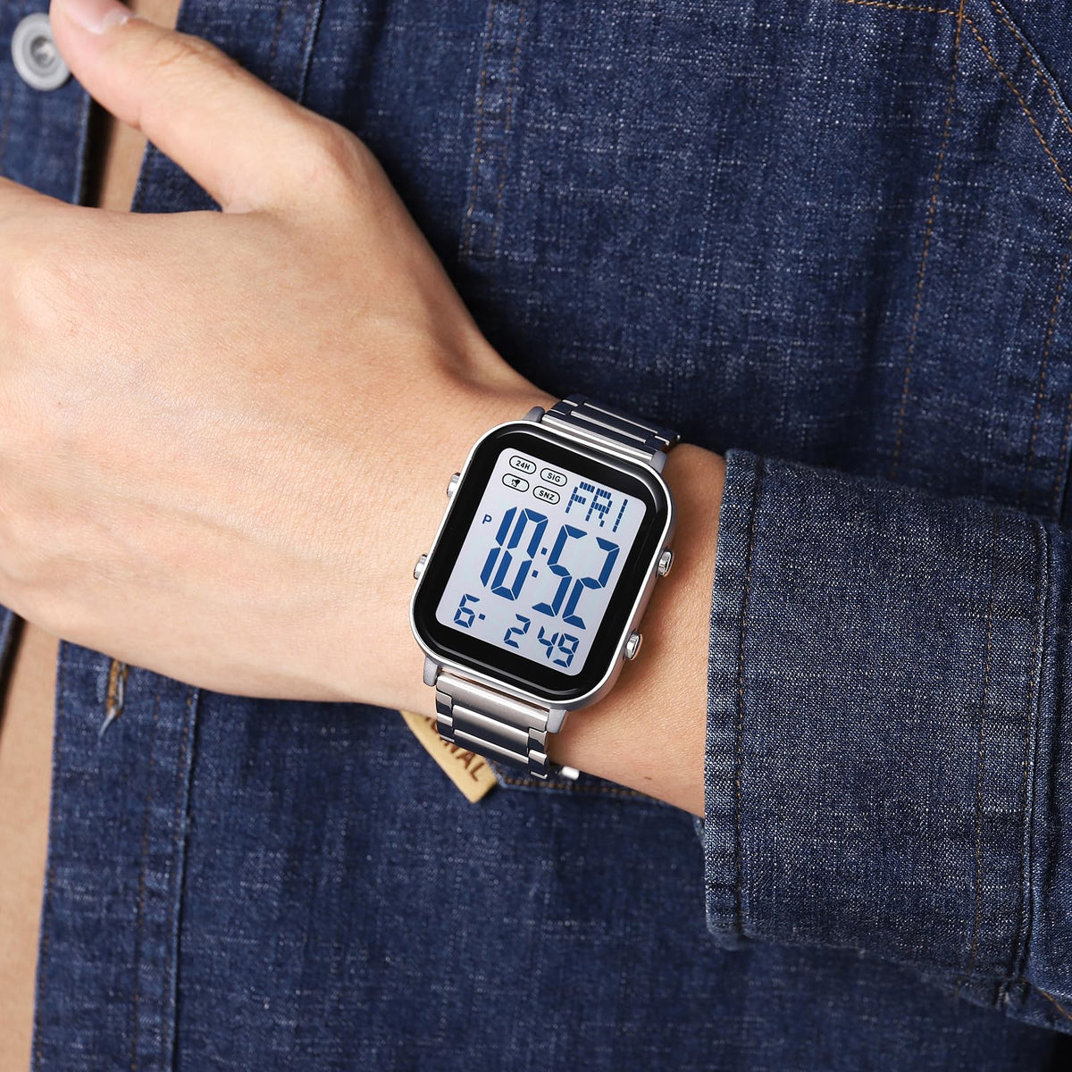 Men's Stainless Steel Chronograph Watch R9135