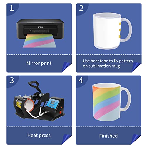 11 oz 12 Pack Sublimation Mugs H98720