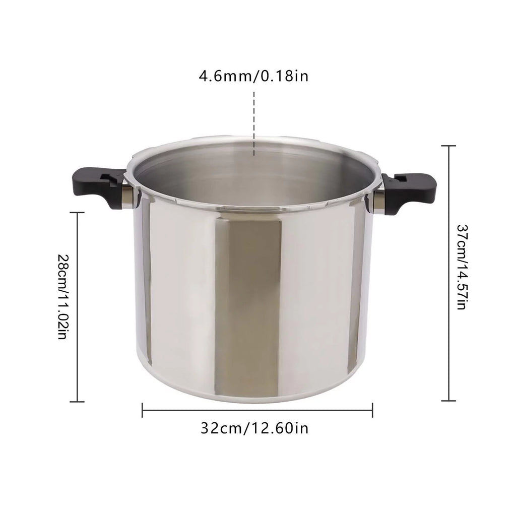 22L Aluminium Pressure Cooker Y33975