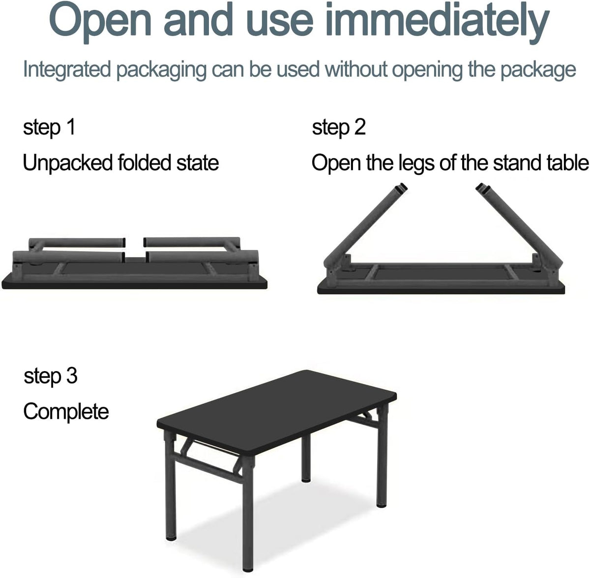 Space Saving Foldable Computer Desk M46884