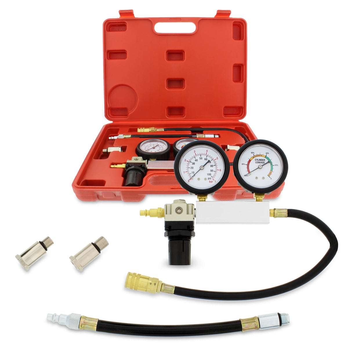 Cylinder Leak Detector & Engine Compression Tester Kit H28181