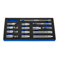 3/8 in. Drive SAE and Metric Spark Plug Socket Set, 14-Piece X322283