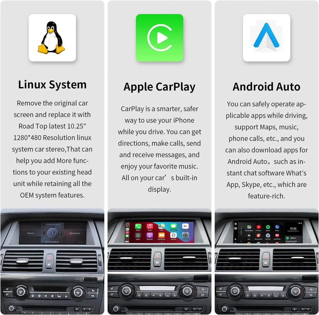10.25 inch Touch Screen Car Stereo with Apple Carplay Android Auto X2545