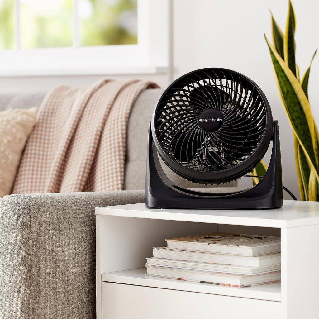 Black 3 Speed Air Circulator Desk Fan X960