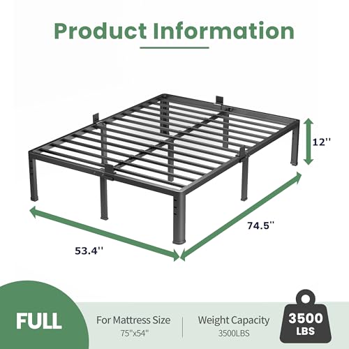 14 Inch Full Metal Bed Frame F66164