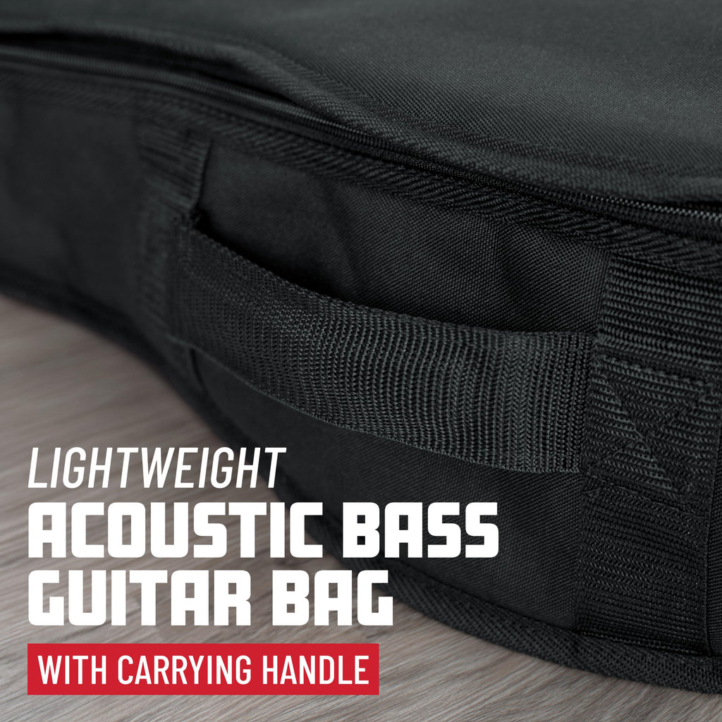 Foam Padded Acoustic Bass Guitar Gig Bag J249
