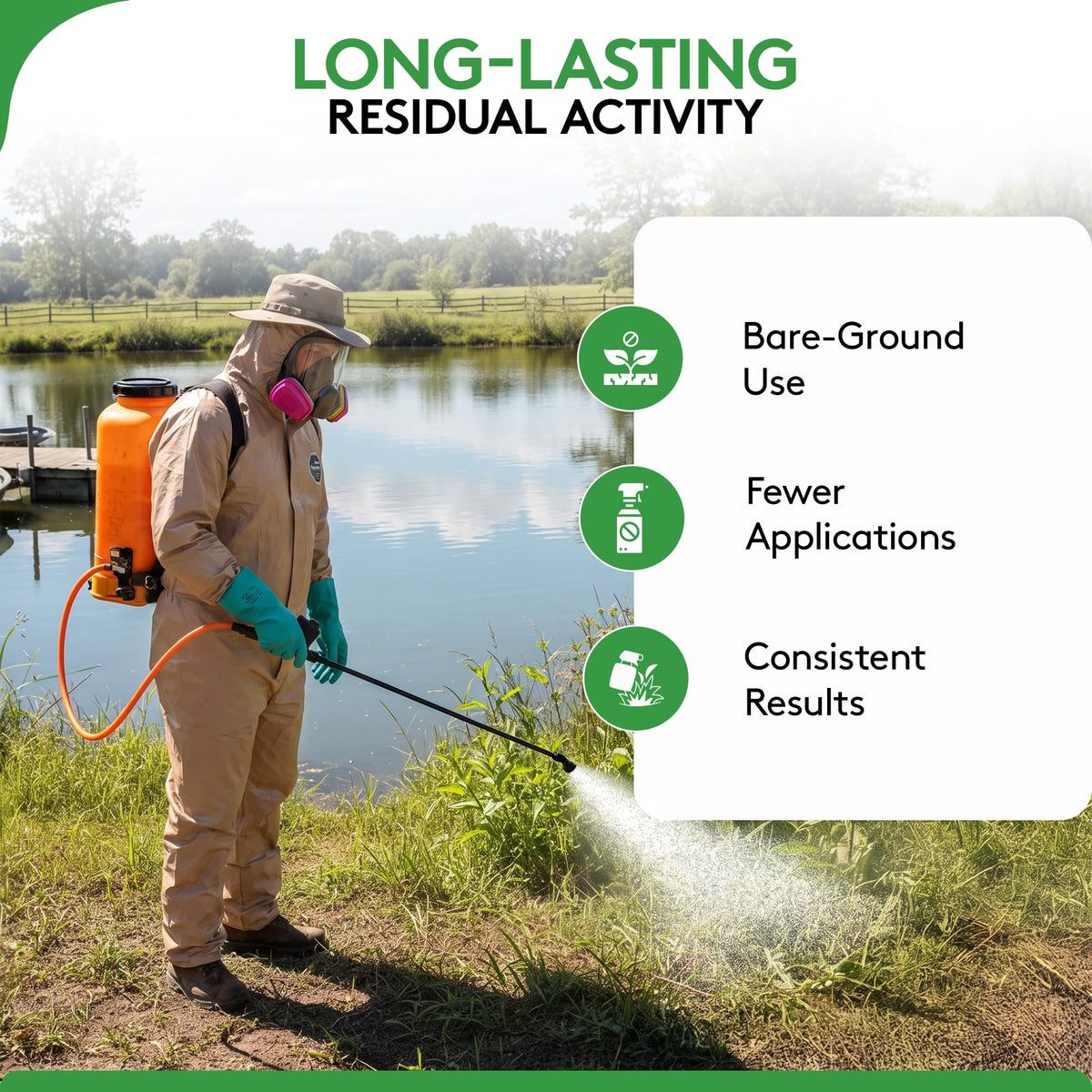 Imazapyr 4 SL Herbicide 2.5 Gallon Liquid Weed Killer T469